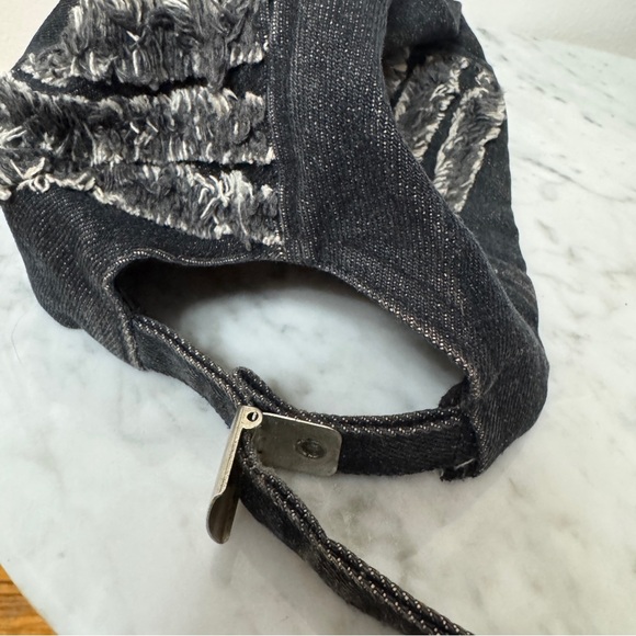 Dolce & Gabbana Vintage Denim Embroidered Cap Hat D & G Jean - Picture 3 of 9